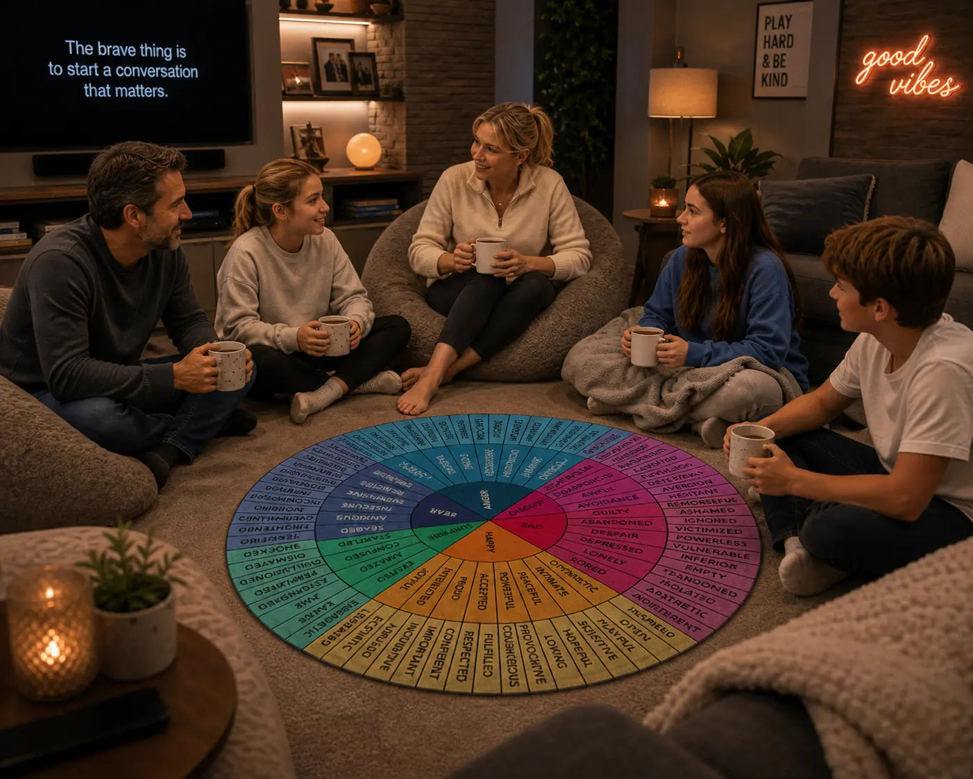 CalmCompass™  Emotional Regulation Rug The Neuro Calm Collective