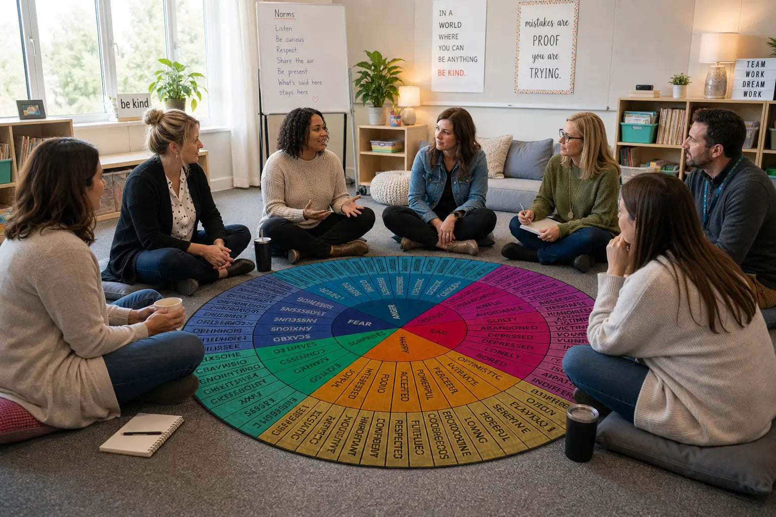CalmCompass™  Emotional Regulation Rug The Neuro Calm Collective
